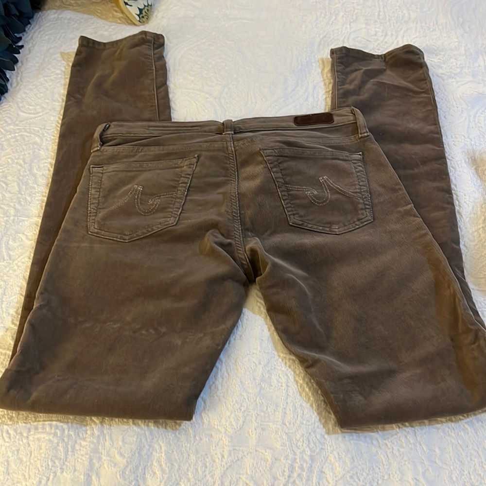 AG corduroy pants.